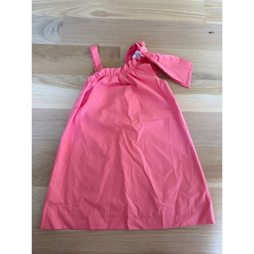 New Beaufort Bonnet Company Maebelle girls coral bow dress size 8